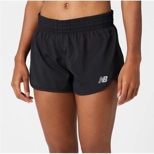 New Balance Core Accelerate Performance Shorts 2.5" Black Women's XL Running